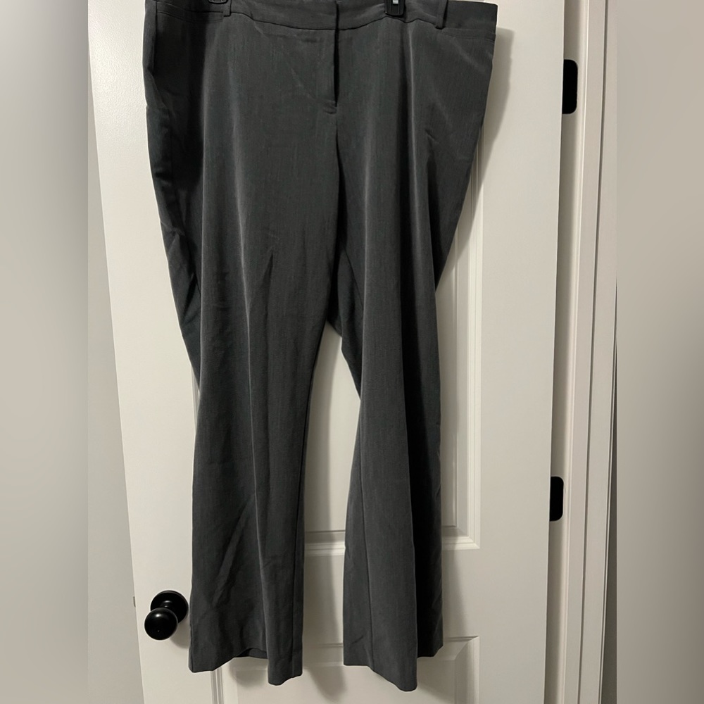 EUC WORTHINGTON CURVY FIT BOOT CUT TROUSER DRESS PANTS SIZE 20W